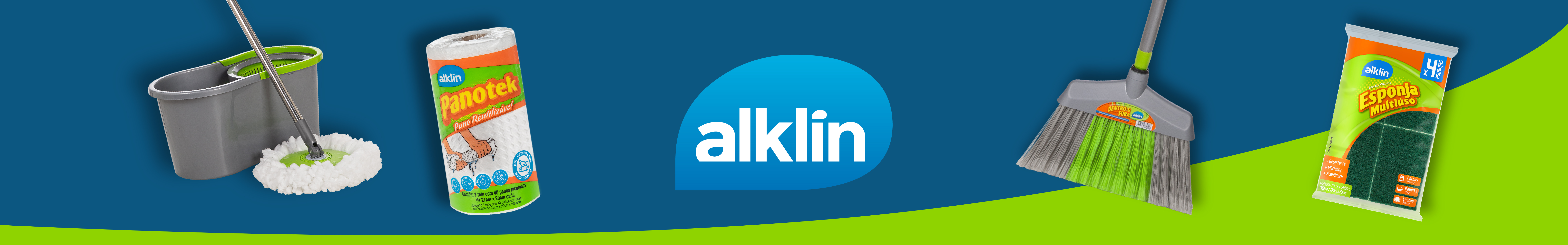 Banner da Marca Alklin